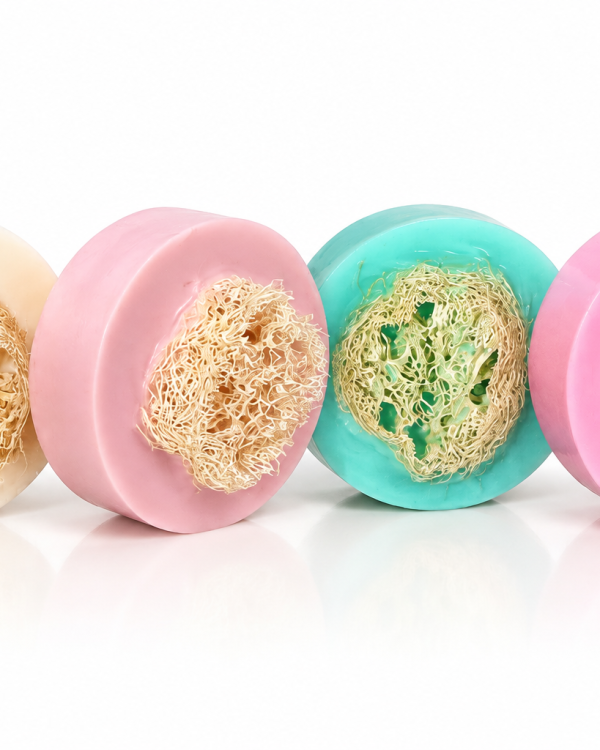Goat Milk Loofah Soap